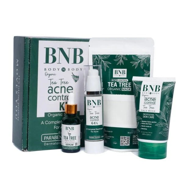 BNB Acne Control Kit | Tea Tree Skincare for Clear, Radiant Skin