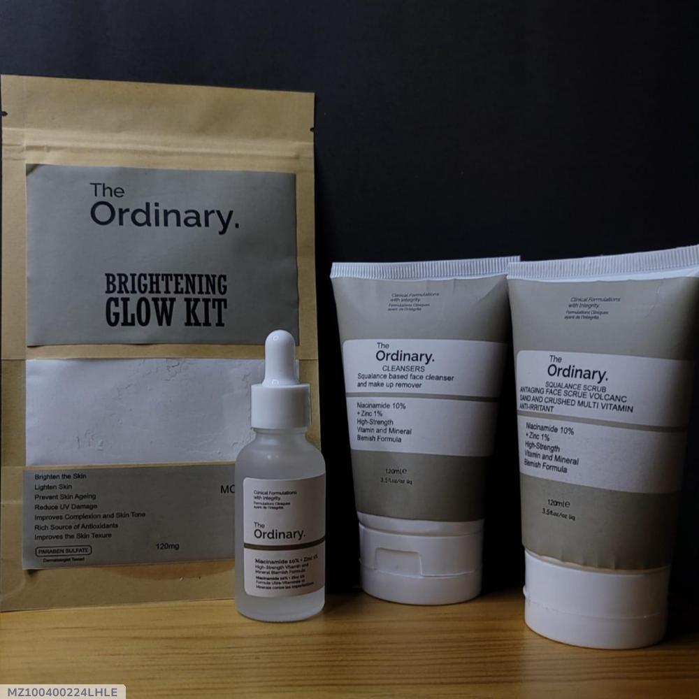 The Ordinary Face & Hand Brightening Glow kit 4 in 1 Bundle