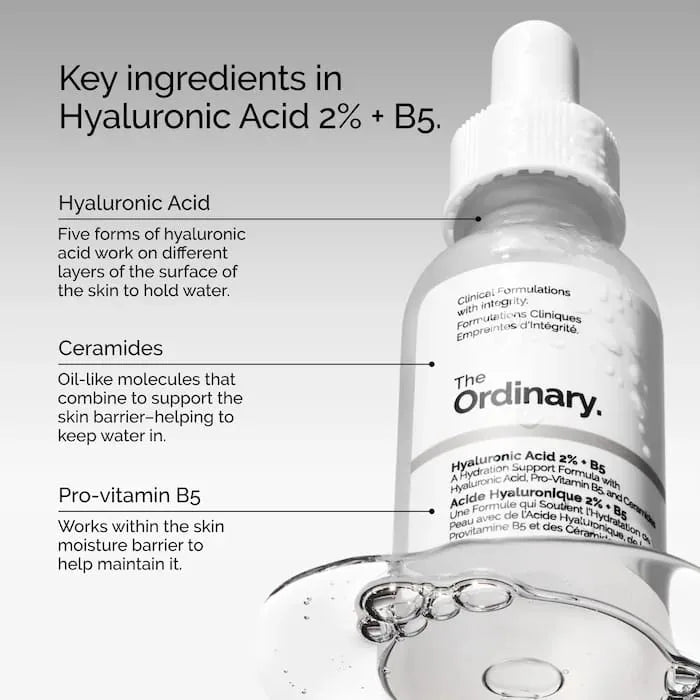 The Ordinary Hyaluronic Acid 2% + B5 Serum