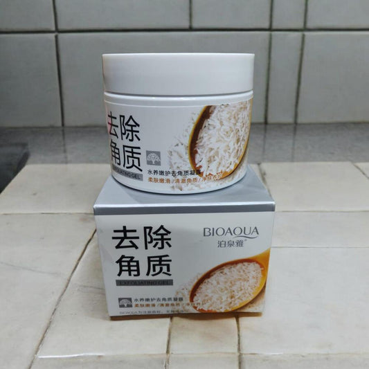 BIOAQUA Brightening & Exfoliating Rice Gel Face Scrub