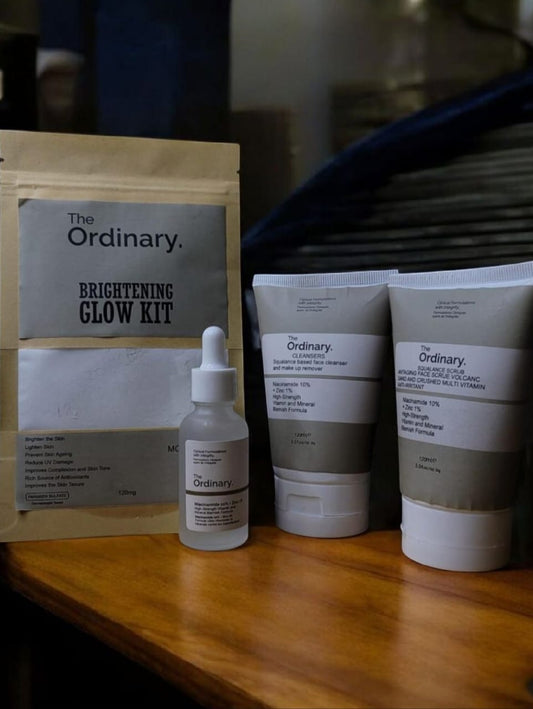 The Ordinary Face & Hand Brightening Glow kit 4 in 1 Bundle